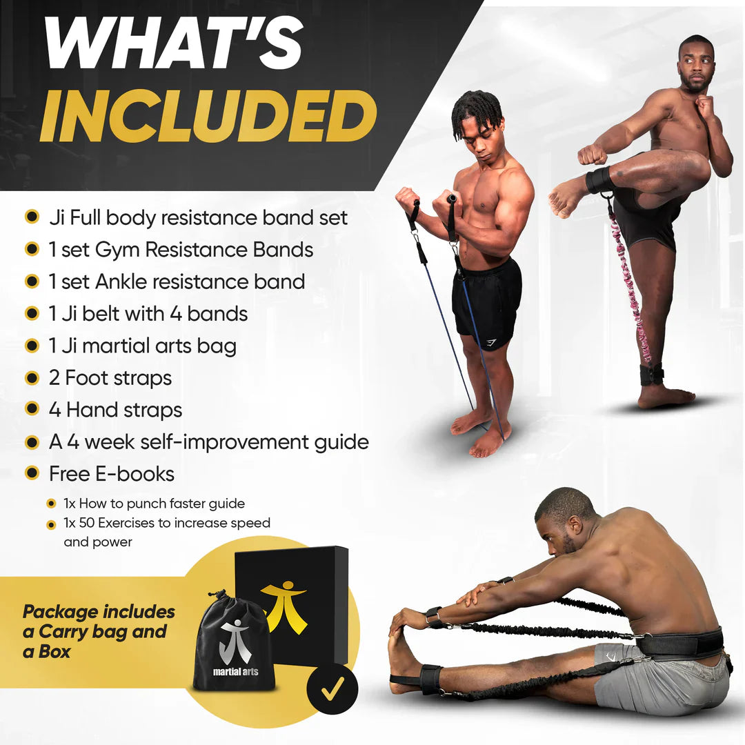 PRODESIRE™ 11PCS POWER RESISTANCE BANDS (IMPORTED)